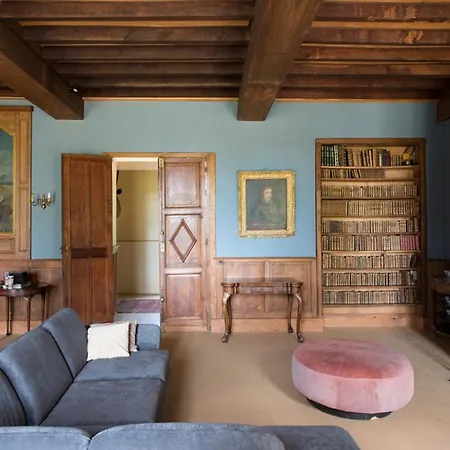 Paray-le-fresil Chateau Sleeps 15 Pool Wifi Casa de Campo