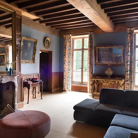 Paray-le-fresil Chateau Sleeps 15 Pool Wifi Casa de Campo Paray-le-Frésil